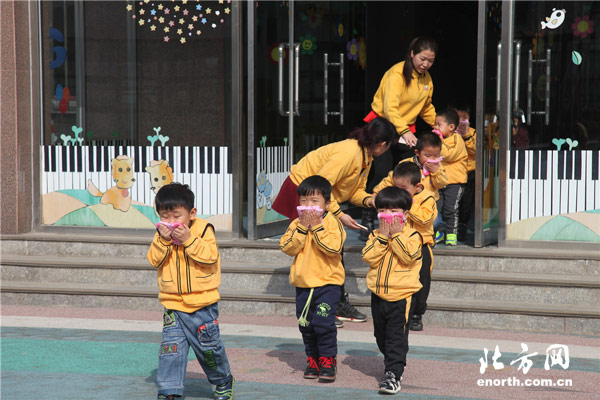 西营门街携消防队走进幼儿园 提高消防安全意识