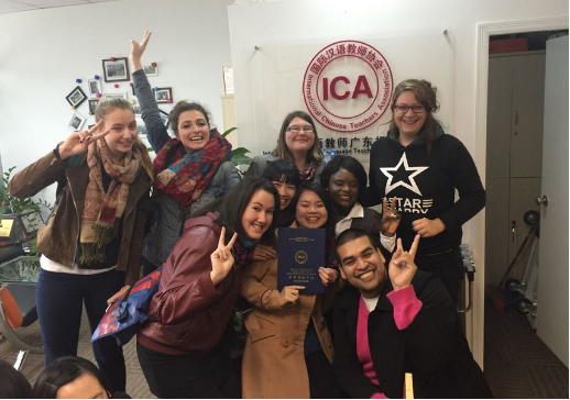 汉语报考人数创新高 ICA对外汉语教师持证上岗