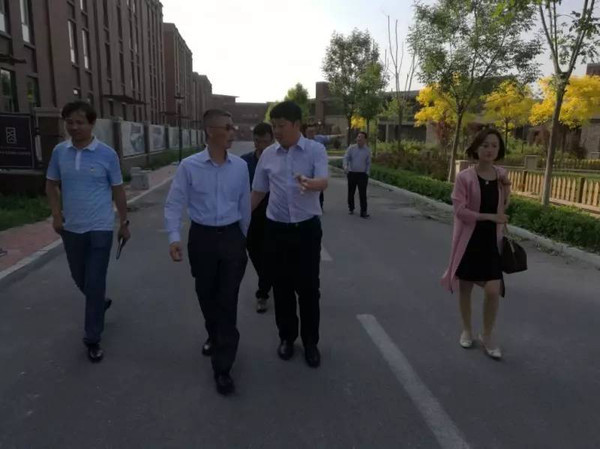 宁河现代产业区迎中科曙光数据中心项目组考察