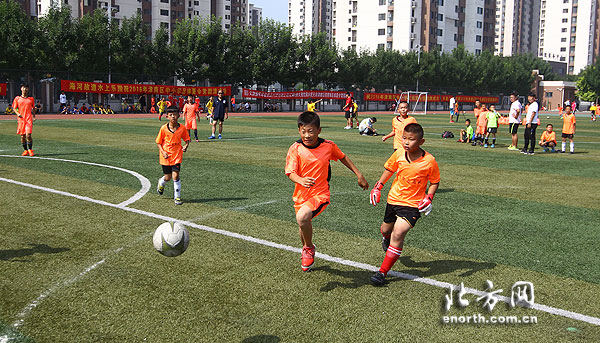 2016年天津市津南区中小学足球夏令营圆满结