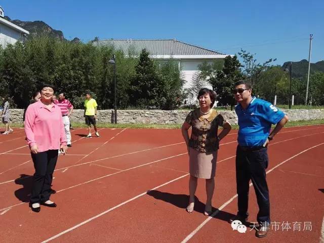 天津市体育局领导调研运动队备战全运会工作