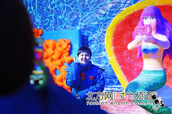 天津大悦城玩转反季节 第二季冰雕展来了