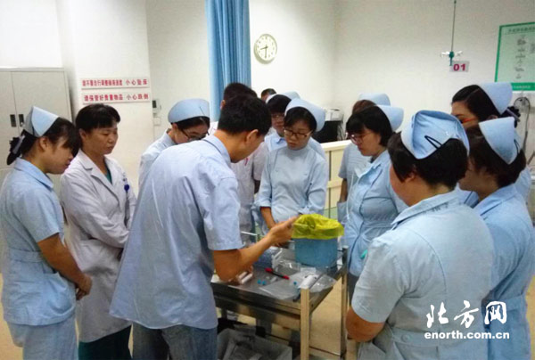 西青医院护士为了胸痛患者努力拓展能力