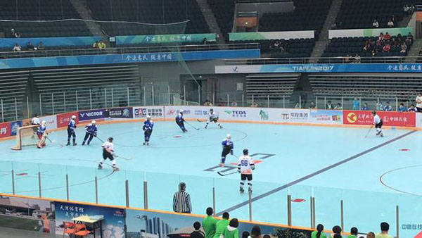 北京队赢全运会轮滑冰球焦点战 决赛PK黑龙江
