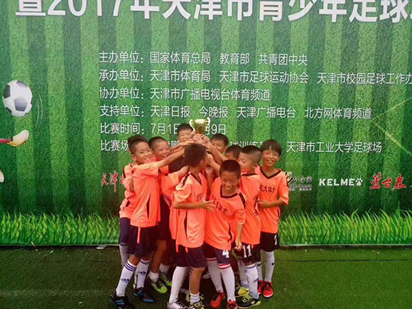 2017年天津青少年足球联赛落幕 七组别冠军诞
