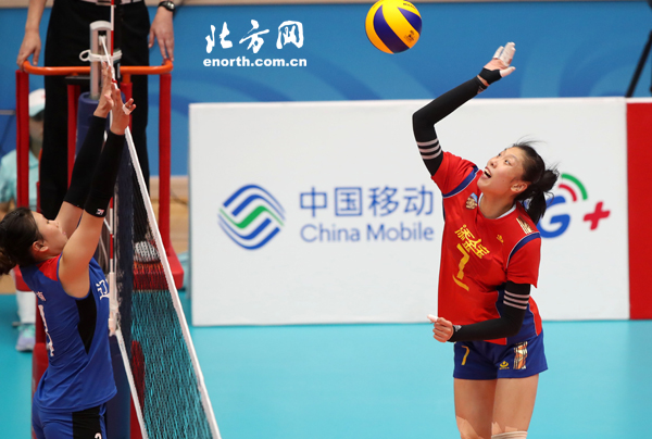 全运收官日 天津青年女排3-1逆转辽宁首度加冕
