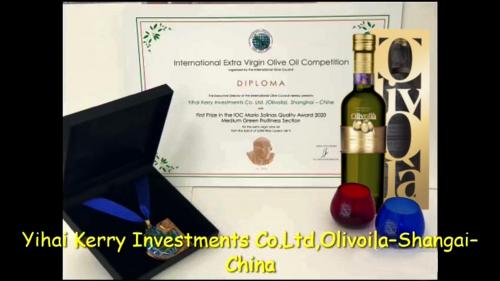 欧丽薇兰橄榄油荣获国际IOC金奖，用国际品质获世界认可