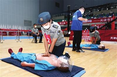 天津举办首届保安员职业技能竞赛 比武场上锻造过硬队伍