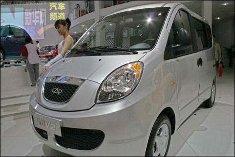 奇瑞mini-mpv瑞麒2轿车底盘 7月13日上市(图)