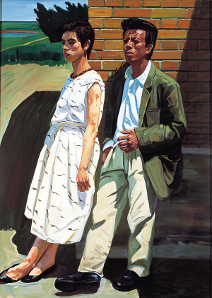 刘小东油画《田园牧歌》估价1000万至1500万元