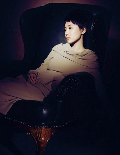 霍思燕时尚摩登短发更性感(图)