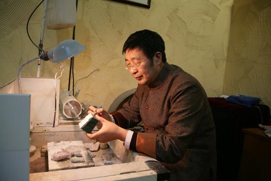 玉雕大师