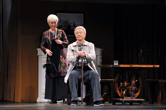 全新阵容的话剧《甲子园》在首都剧场首演.