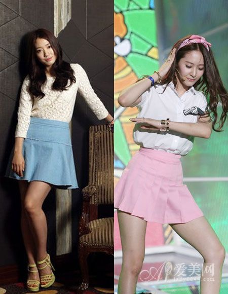 《继承者们》热播 朴信惠郑秀晶私服pk