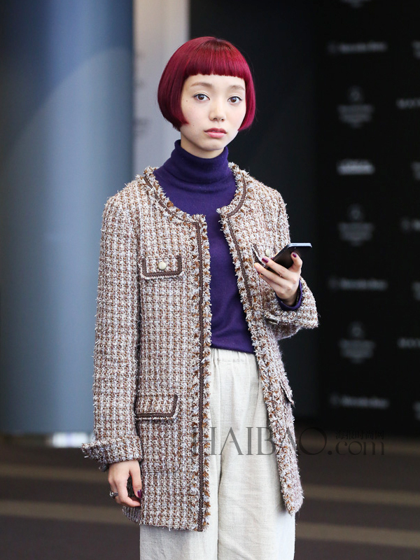 日本街拍发型播报 东京街头街拍波波头合辑