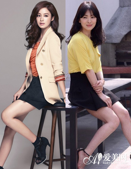 金泰熙vs宋慧乔 rain女郎谁更会穿衣