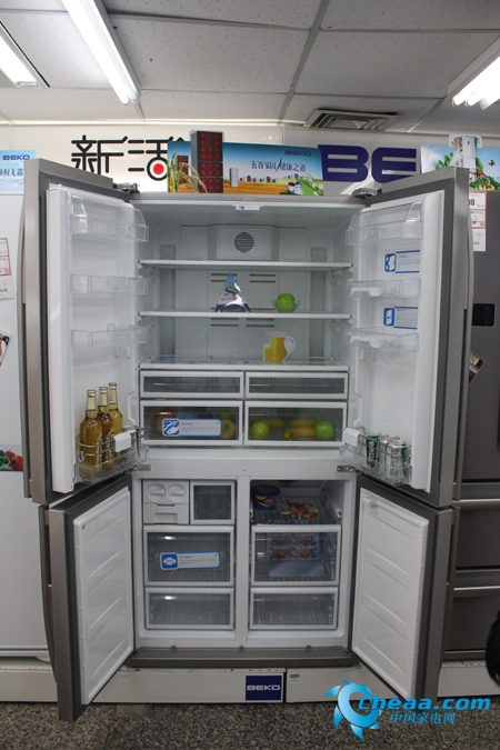 病菌异味全不在 beko四门对开冰箱热销