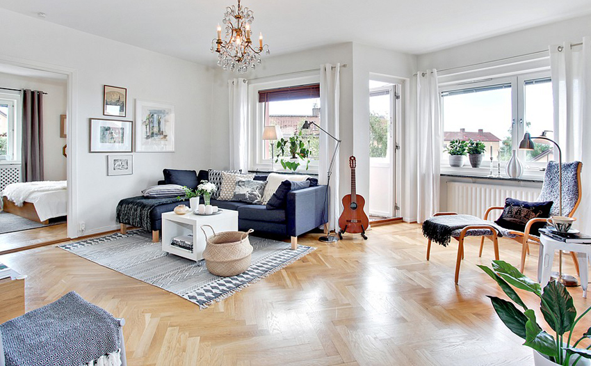 瑞典66平米简约两居室