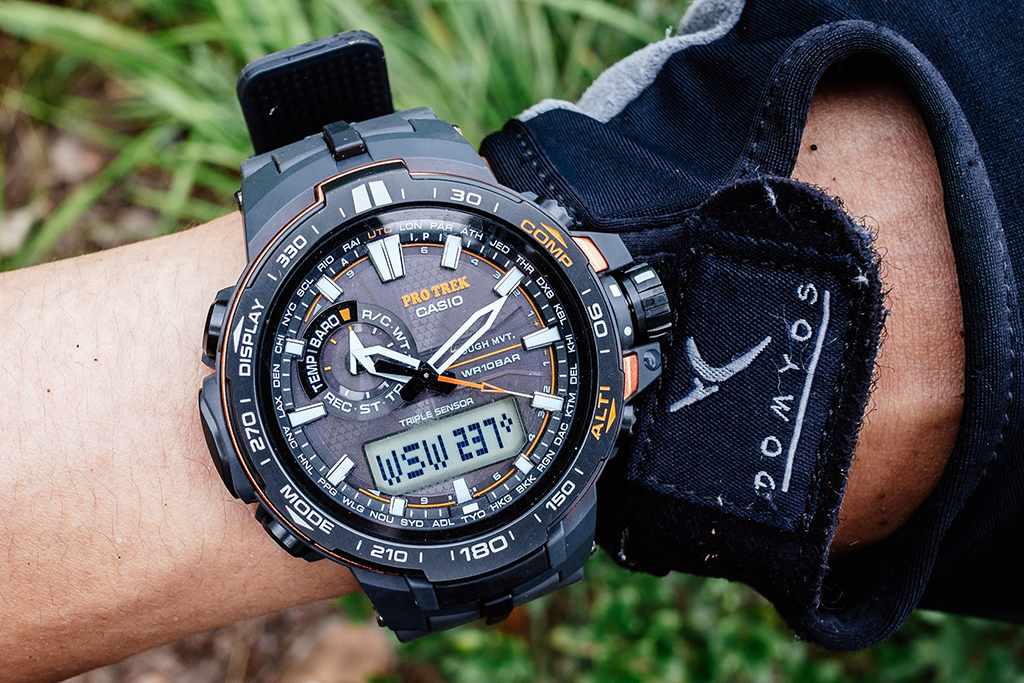 为户外而生卡西欧pro trek prw-6000y-1dr户外手表体验