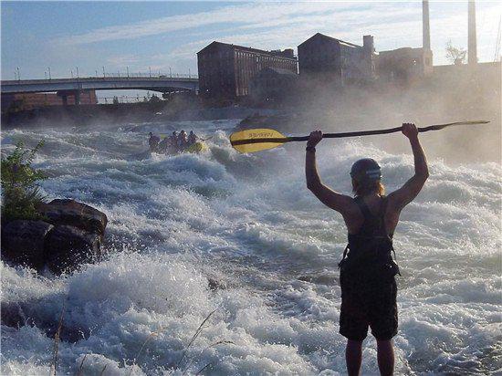 漂流,chatahoochee河,美国乔治亚州