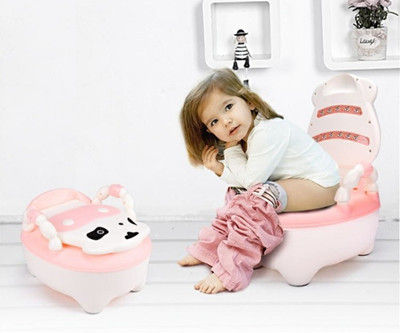 就是在大人用的马桶上,再加上一个尺寸适合宝宝的马桶垫圈,市面上的