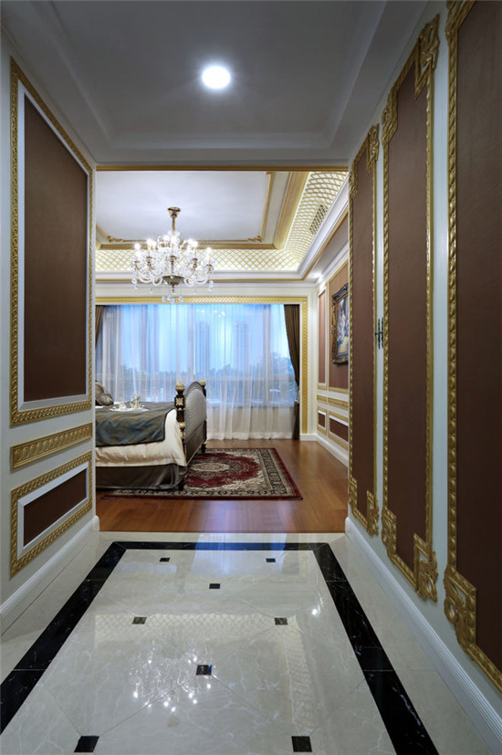 雍容华贵宫廷梦 130平欧式婚房