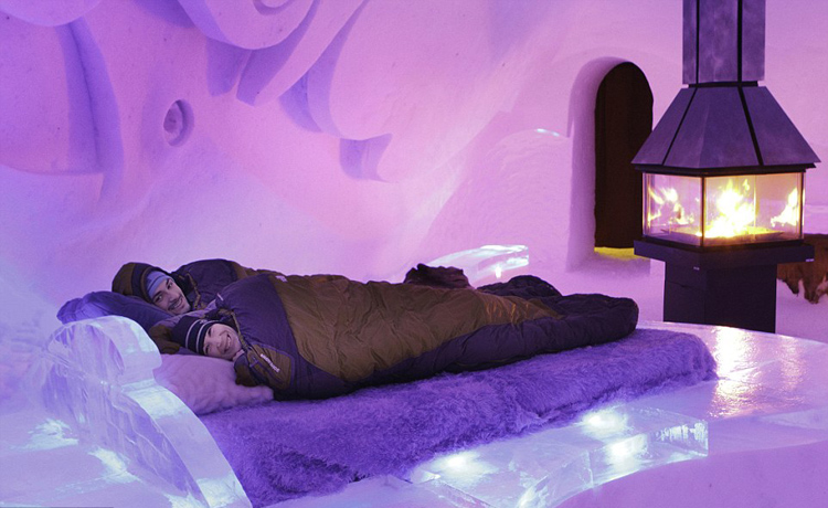 世界各地酒店推出新鲜奇特冰屋体验(组图)