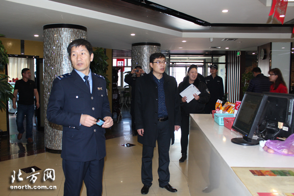 津南区小站镇进行文化娱乐场所安全大检查