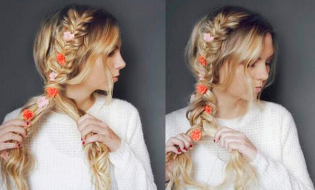 北方网 时尚呼吸 扮靓美发 show发时刻 在编辫子之前,我们先来看个