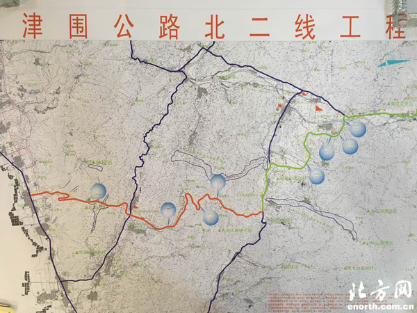 毛家峪隧道贯通 津围公路北二线将年底通车(图)