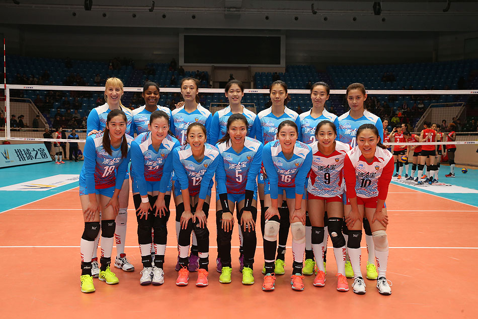 2016-2017赛季全国女排联赛展开第2轮激战,天津女排主场迎战河南女排