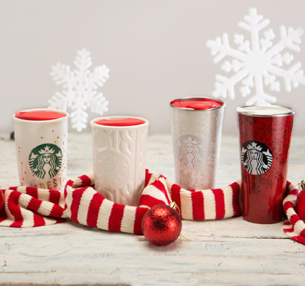 萌化了 2016星巴克圣诞系列星杯全新问世