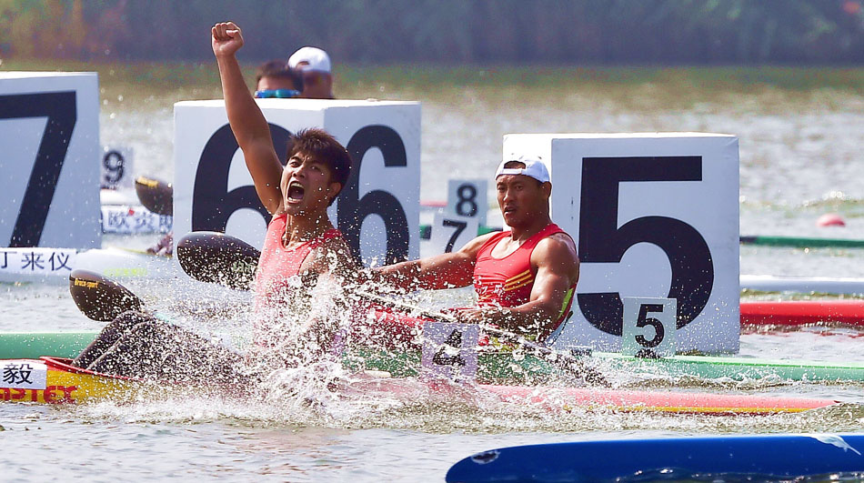 第十三届全运会皮划艇静水项目圆满完赛