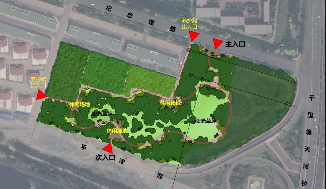 公园规划图