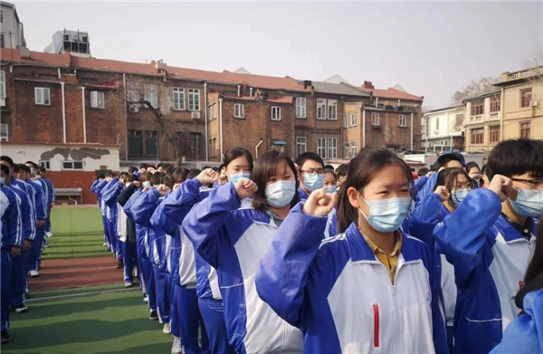 河北区木斋中学启动百万青少年歌颂党活动