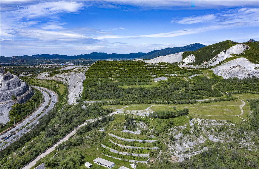 天津蓟州:修复矿山"伤疤" 让山体复绿-新闻中心-北方网