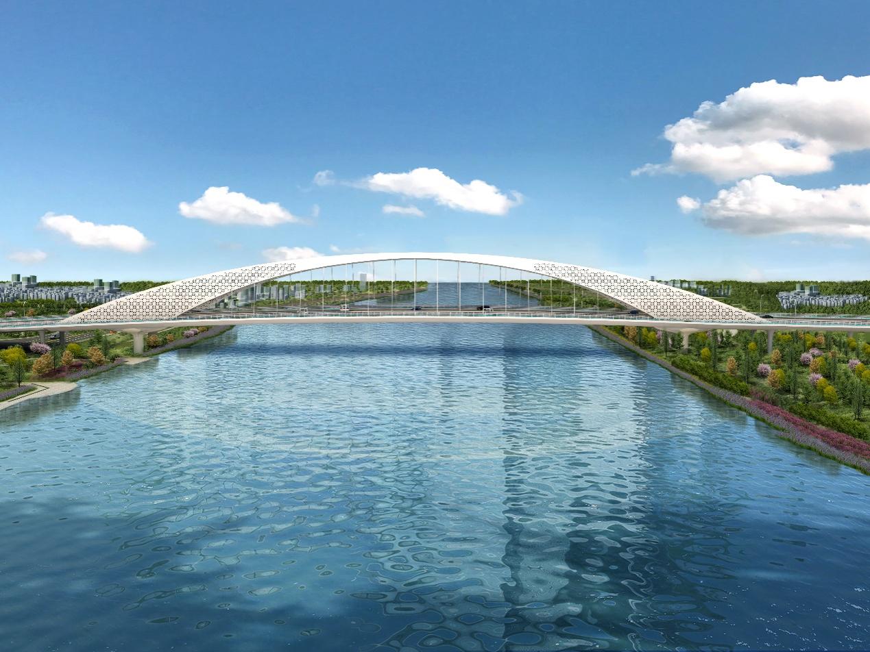 天津海河柳林设计之都核心区子项目正式开工