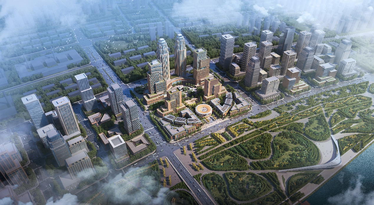 天津海河柳林"设计之都"核心区子项目正式开工