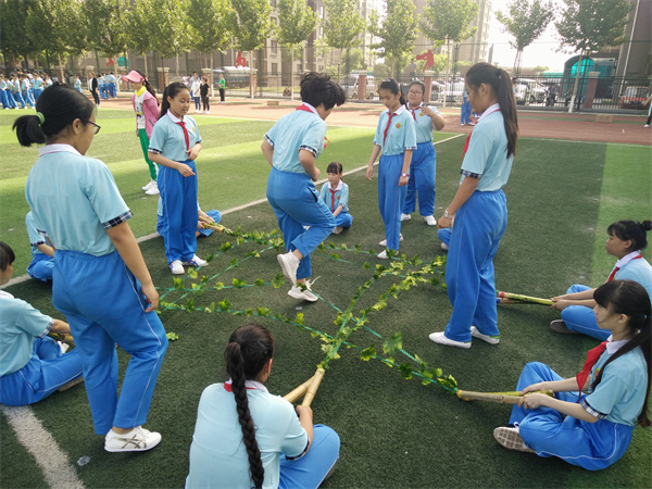 2022年度创建津南区文明校园先进学校风采展示葛沽第三小学