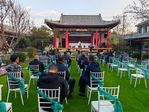 北闸口镇月桥文化仓戏楼开业-文明网-北方网