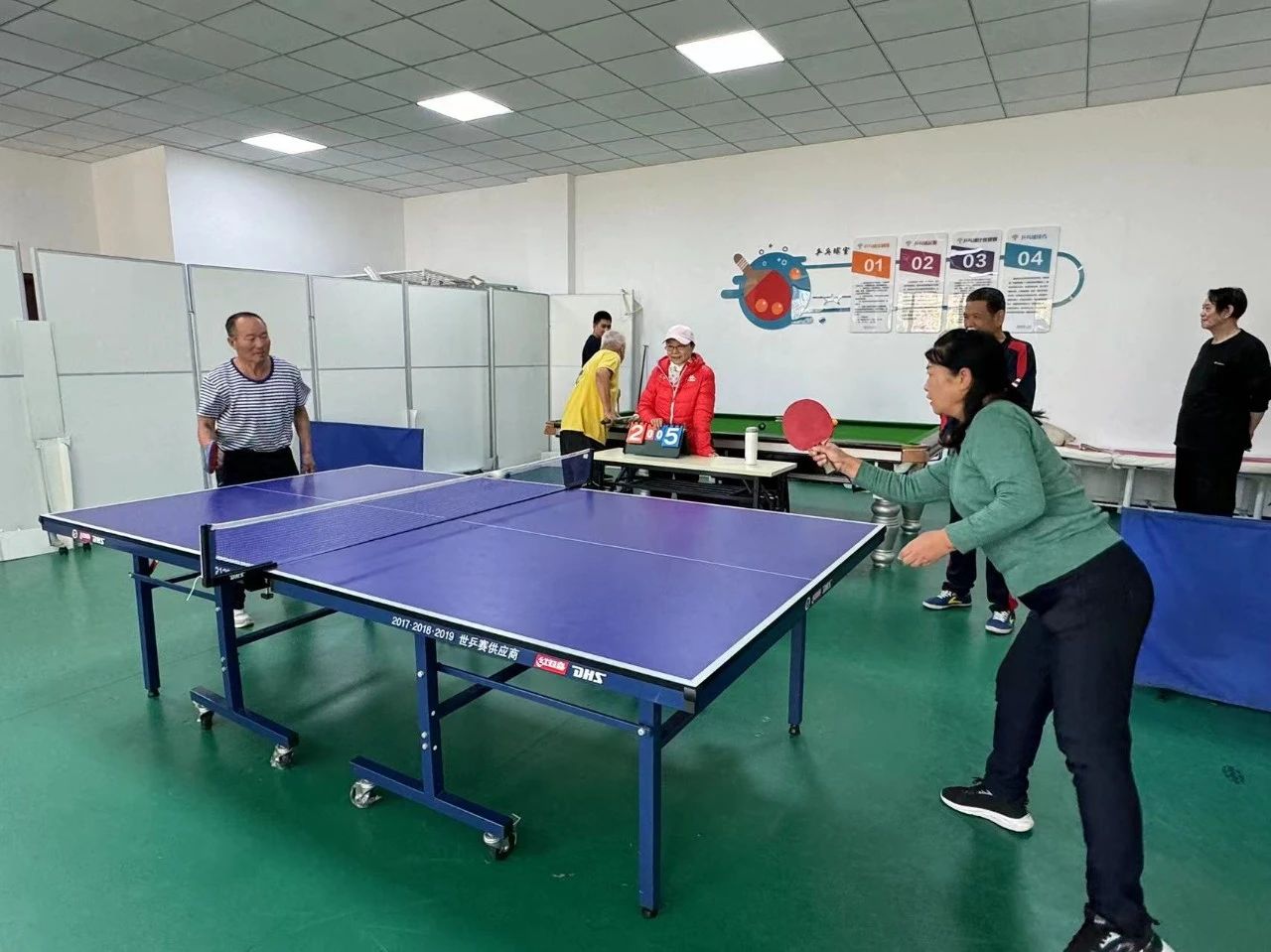 八里台镇碧桂园第一社区"乒出快乐 乒出精彩"乒乓球比赛活动