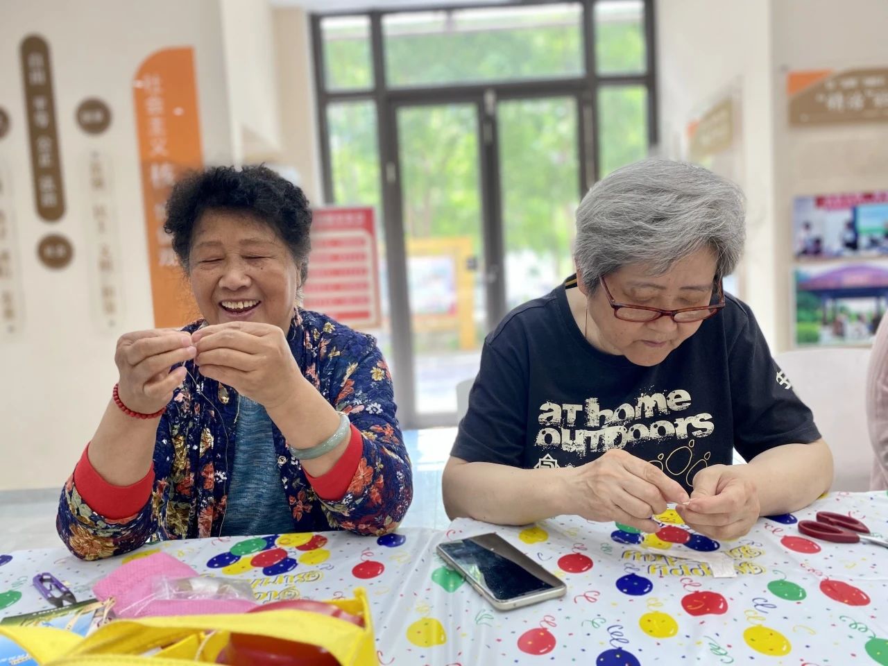 缠花为礼"手工制作活动