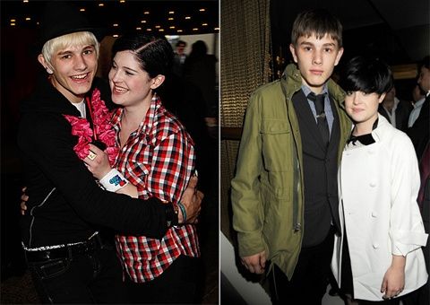 卢克-沃洛与嗑药明星凯莉-奥斯本一起的照片